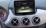 B-Class Electric Drive infotainment system