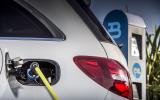 B-Class Electric Drive charging port
