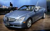 Detroit motor show: E-class cabrio