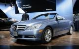 Detroit motor show: E-class cabrio