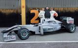 Mercedes W01 F1 car revealed