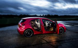 Mercedes-Benz A-Class doors open