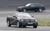 no title Merc C-class coupe scooped