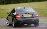 Mercedes-Benz C-Class Coupé rear cornering