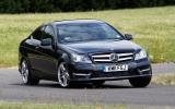 Mercedes-Benz C-Class Coupé cornering