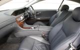Front half of the cabin is all S-class, but that’s no bad thing Mercedes-Benz CL interior