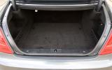 At 490 litres, the CL’s boot is barely smaller than the S-class saloon’s; easily big enough for the odd trip to the golf club Mercedes-Benz CL boot space