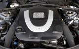 Smooth, refined V8 has a great, broad spread of torque  Mercedes-Benz CL 4.7-litre V8 engine
