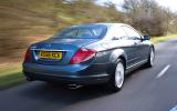 The spread of power from the 4.7-litre biturbo V8 is outstanding Mercedes-Benz CL rear quarter