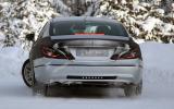 New Mercedes CLS spied
