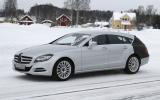 Merc CLS Shooting Brake: latest pics