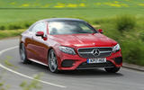 Mercedes-Benz E-Class Coupé cornering
