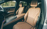 Mercedes Benz E450d Estate 2025 Review front seats 30