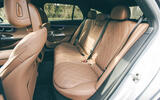 Mercedes Benz E450d Estate 2025 Review rear seats 31