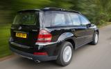 Even at high speeds the GL is refined Mercedes-Benz GL rear quarter