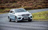 Mercedes-Benz GLE cornering