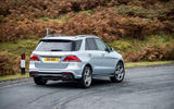 Mercedes-Benz GLE rear cornering