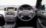 Mercedes-Benz M-Class dashboard
