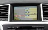 Mercedes-Benz M-Class infotainment system