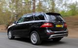 Mercedes-Benz M-Class rear quarter