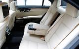 Space in the rear is very good. Opt for the LWB 'chauffeur spec' if you want seriously lavish knee room Mercedes-Benz S-Class rear seats