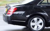 Styling divides opinion, but has aged well over the years Mercedes-Benz S-Class rear end