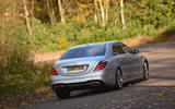 Mercedes-Benz S-Class rear cornering
