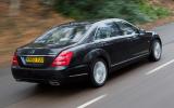 S350 CDI accounts for more than 80 per cent of sales in the UK Mercedes-Benz S-Class rear
