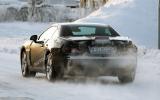 New Mercedes SL spied
