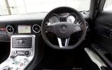The cabin could do with a bit more sense of occasion Mercedes-AMG SLS dashboard