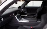 Roomy enough, solidly built, well equipped but bereft of supercar wow factor Mercedes-AMG SLS interior