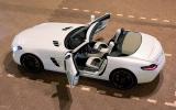 Frankfurt show - Mercedes SLS Roadster Frankfurt show - Mercedes SLS Roadster