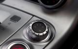 The cabin is designed to look like an aircraft cockpit, with buttons angled towards the driver Mercedes-AMG SLS ignition button