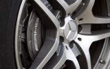 Alloys are 19in at the front, 20in at the rear 19in Mercedes-AMG SLS alloys