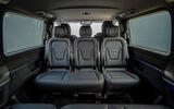 Mercedes Benz V Class 2025 Review middle row seats 0028