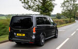 Mercedes Benz V Class 2025 Review rear tracking 0009