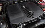Mercedes-Benz C-Class engine bay