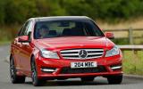 Mercedes-Benz C-Class cornering