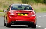 Mercedes-Benz C-Class rear cornering
