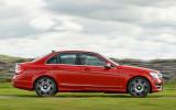 Mercedes-Benz C-Class side profile