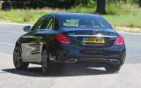 Mercedes-Benz C-Class rear cornering