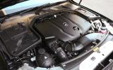 Mercedes-Benz C220 Bluetec diesel engine