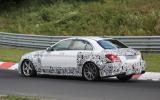 no title Mercedes starts early testing on new C63 AMG coupe
