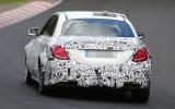 no title Mercedes starts early testing on new C63 AMG coupe