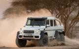The Mercedes-AMG G 63 6x6 can happily sit at motorway speeds