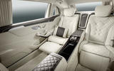 Mercedes-Maybach S 600 rear lounge seats