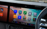 Mercedes CLA central infotainment screen