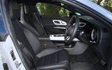 Mercedes CLA front seats