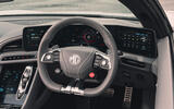 MG Cyberster review 2024 12 steering wheel MG Cyberster review 2024 12 steering wheel