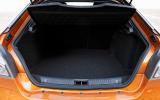 Boot has a generous 472-litre capacity but isn’t the most practical shape MG6 boot space